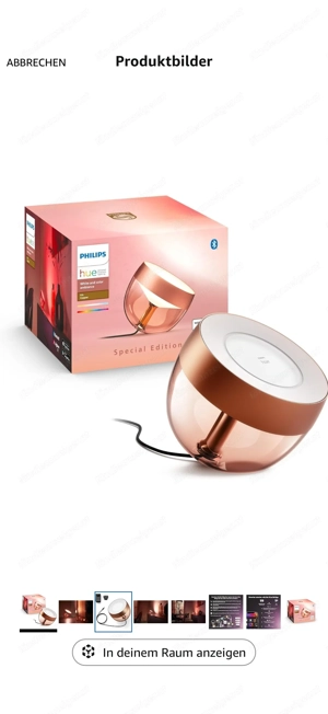 Philips Hue White & Color Ambiance Iris Rosé Special Edition Bild 5