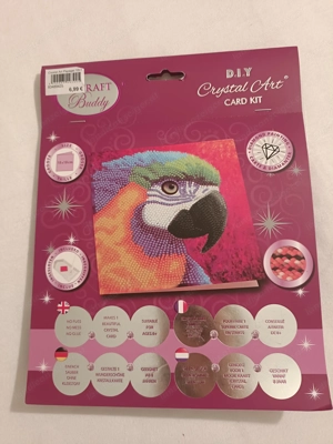 Perlenkarte zum Aufkleben für Kinder