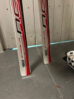 Langlauf Ski 160cm mit Bindung und Schuhen Größe 37 Bild 5