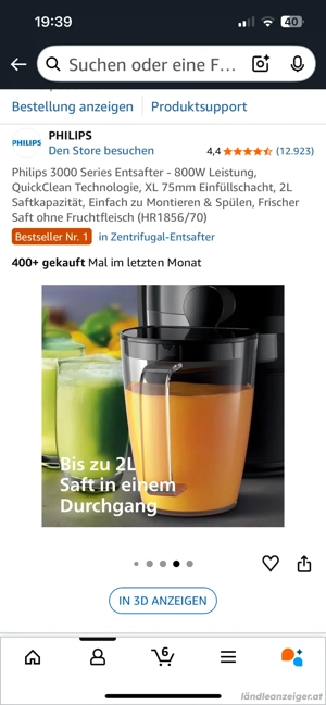 Entsafter Philipps Bild 4