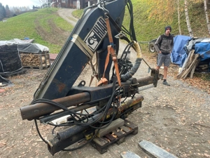 Hiab Holzkran Bild 2