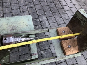 Holzspalter und Kreissäge mit Wippfunktion für Brennholz  Bild 3