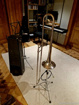 silberne Tenor-Posaune Bild 3