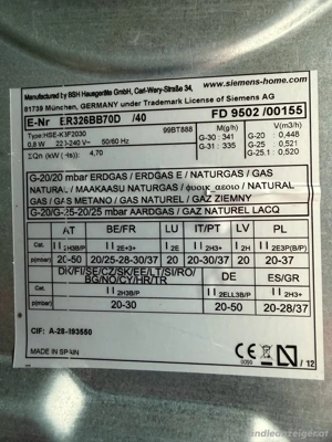 Gasmulde Einbau Bild 2