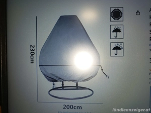 Abdeckung für Hängesessel