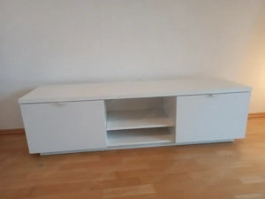 Weiß glänzend Sideboard zu verschenken Bild 2