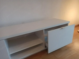 Weiß glänzend Sideboard zu verschenken