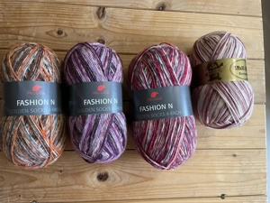 Sockenwolle 4 Knäuel 