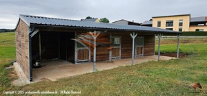 Pferdebox kaufen - Außenstall & Offenstall kaufen mit Heuraufe | Pferderaufe Bild 9