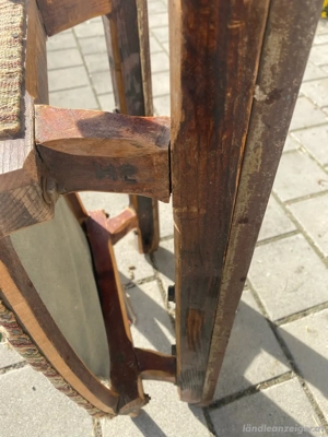 Rennrodel Alt Dachbodenfund   Bild 3