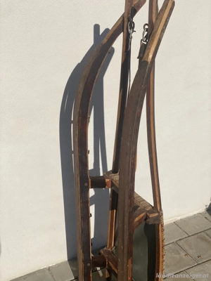 Rennrodel Alt Dachbodenfund   Bild 5