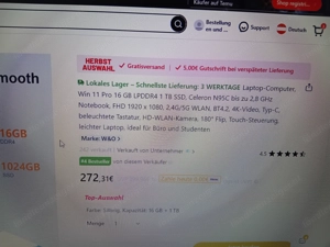 Neuer Laptop zu verkaufen Bild 2