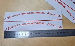 Felgen Aufkleber 17" Rim Sticker Moped Supermoto Motorrad Motocross  Bild 5