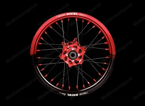 Felgen Aufkleber 17" Rim Sticker Moped Supermoto Motorrad Motocross  Bild 3