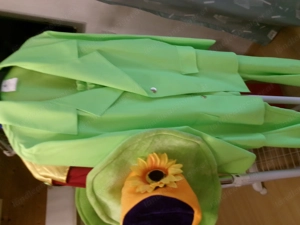 Faschinskostüm grüner Anzug + Hut  Bild 5