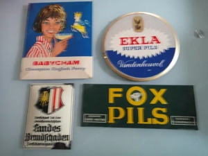 4 Werbeschilder zum Top Preis