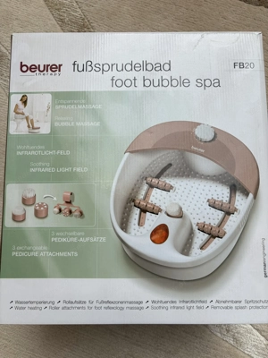 BEURER Fußsprudelbad