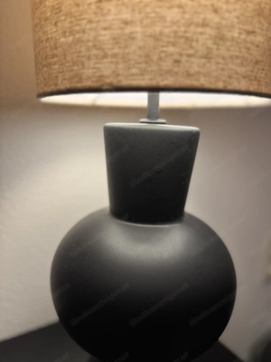 Nachtischlampe mit Keramik Bild 2