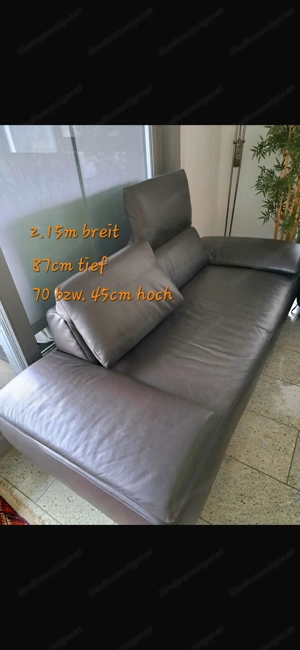 Ledercouch 