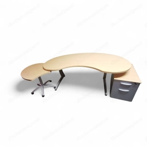 7 Stk Schreibtisch-Sets, 3-teilig, bestens erhalten