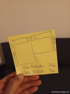 Sofa zu verschenken Bild 5