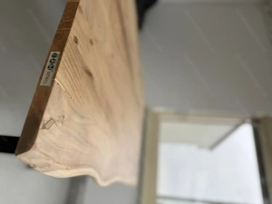 Massiver Akazie-Baumkanten-Esstisch 140 80   nagelneu & hochwertige Qualität Bild 4