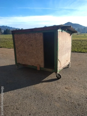 Hütte Stall Container