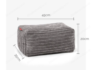 Sitzsack mit Fusshocker Big Bertha Gaming Sitzsack neu Bild 5