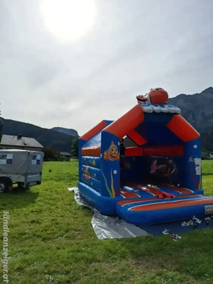 Kids Party Paket Hüpfburg + Zuckerwattemaschine*