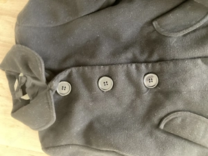 Kurz Mantel Mädchen schwarz 122 128 Bild 4