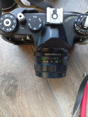 Antiquitäten :  2 Fotoapparate, 2 Ferngläser (Leitz, Zenit, Feria,Agfa)) Bild 2