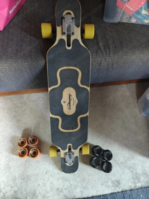 Longboard Loaded Tan Tien Flex 1 mit Wheels