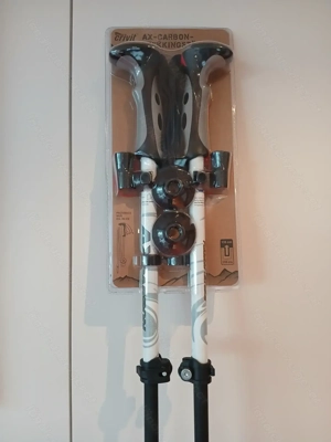 Trekkingstöcke Carbon Crivit-AX , faltbar NEU (originalverpackt) anstatt 69,50  nur Euro 29,- Bild 2