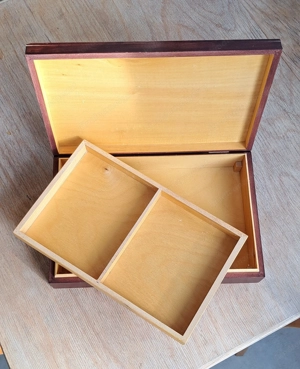 Holzkiste Schatulle aus Holz Bild 5