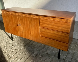 Sideboard Teak vintage 1960er Jahre Bild 4