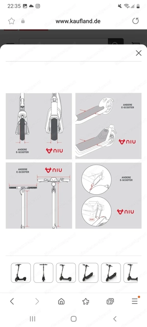 E Scooter Nio Pro  Bild 2
