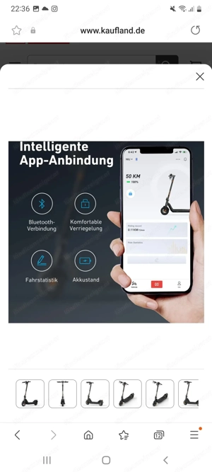 E Scooter Nio Pro  Bild 5