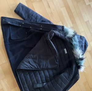 YVES S. Parka Winterjacke 12 Jahre dunkelblau  Bild 3