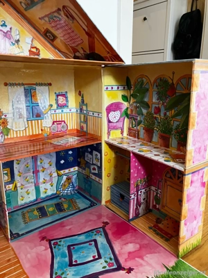 Zusammenklappbares Puppenhaus Babyborn miniworld Bild 4