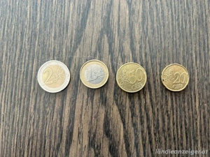 Konvolut Belgien Euro Umlaufmünzen Bild 2