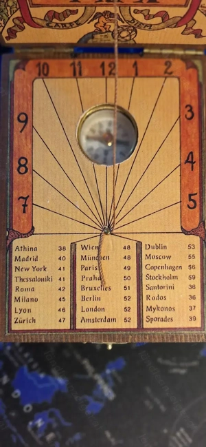 Kompass aus Holz Bild 3