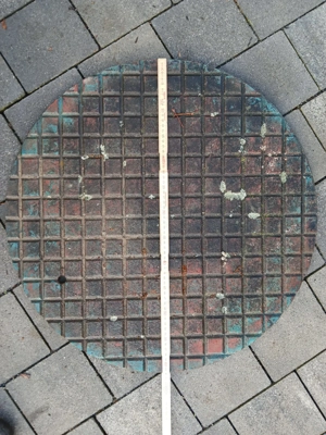 Schachtdeckel mit Ring Bild 2