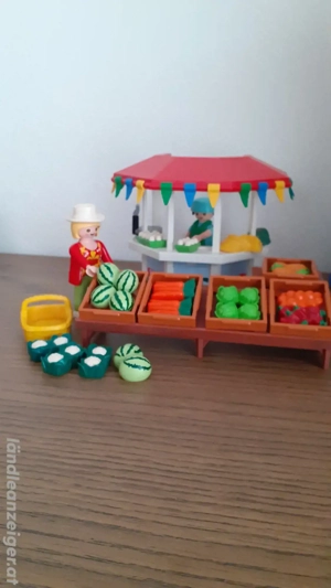 Playmobil Obst und Gemüse Stand