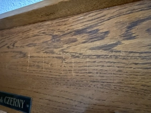 Antikes Harmonium   Orgel mit Pedalen Bild 3