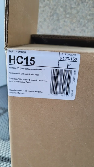 Jeremias Zugverstärker Hurrican 15 mit Einschubstutzen 130mm Bild 3