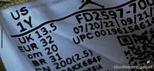 Kinder Sneaker Nike Jordan 32 Bild 2