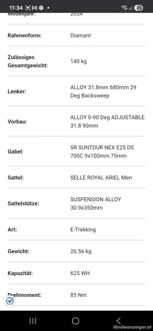 E - Trekkingbike Corratec NEU! Bild 8