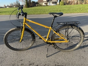Marken Kinderfahrrad, 24 Zoll mit Riemenantrieb und 3 Gänge Bild 2