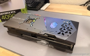 MSI GeForce RTX  4090 SUPRIM X 24G. Neuwertig OVP komplet  Bild 2