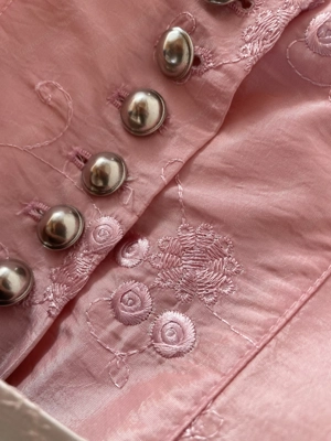 Dirndl Gr. 34, rosa-grün Bild 2